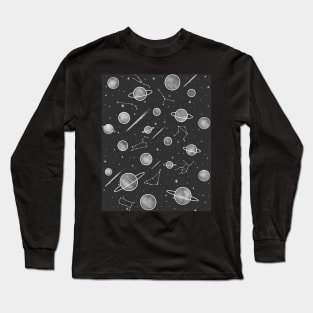 Aesthetic space Long Sleeve T-Shirt